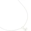 Waterproof Stainless Steel Large Bubble Letter L Necklace