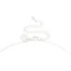 Waterproof Stainless Steel Large Bubble Letter L Necklace