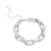 Waterproof Stainless Steel Large Paperclip Chain Bracelet