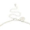 Waterproof Stainless Steel Pearl & Molten Pendant Chain Layered Necklace