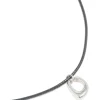 1208-waterproof-stainless-steel-small-pendant-cord-necklace-1.webp Waterproof Stainless Steel Small Pendant Cord Necklace