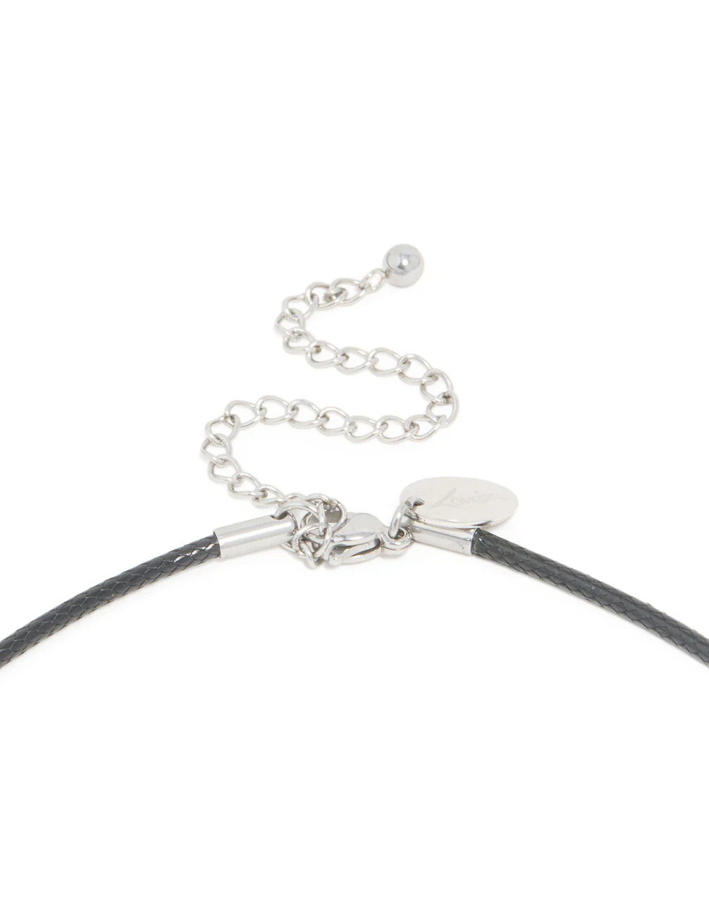 1208-waterproof-stainless-steel-small-pendant-cord-necklace-5.webp Waterproof Stainless Steel Small Pendant Cord Necklace