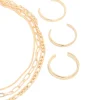121-gold-smooth-chain-anklet-toe-rings-set-2.webp Gold Smooth Chain Anklet & Toe Rings Set