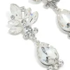 1224-silver-diamante-floral-single-drop-earrings-4.webp Silver Diamante Floral & Single Drop Earrings