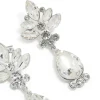 1224-silver-diamante-floral-single-drop-earrings-5.webp Silver Diamante Floral & Single Drop Earrings