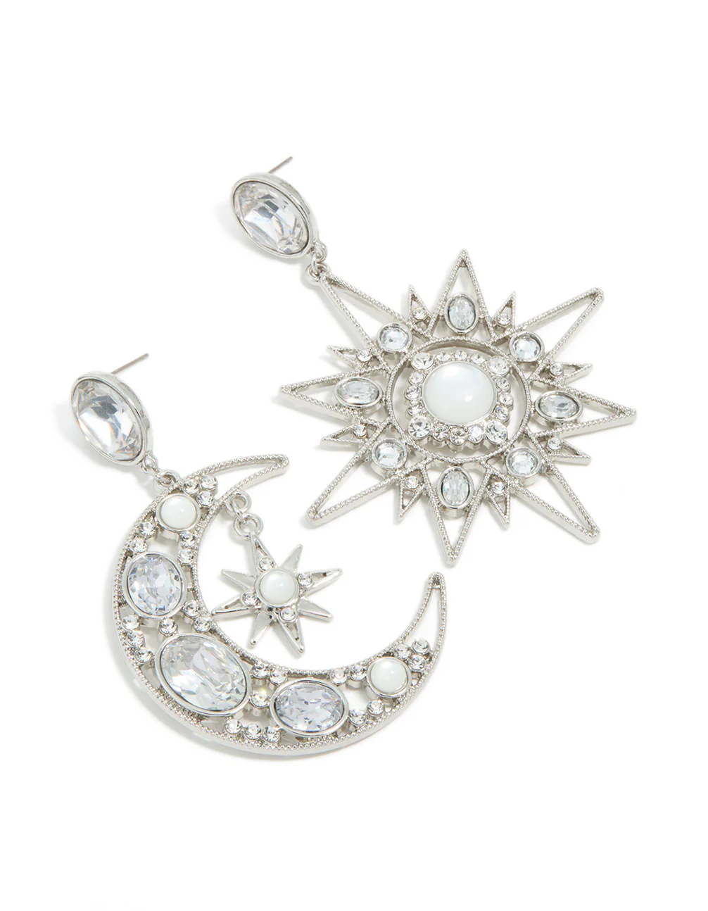 1225-silver-diamante-statement-star-moon-earrings-2.webp Silver Diamante Statement Star & Moon Earrings