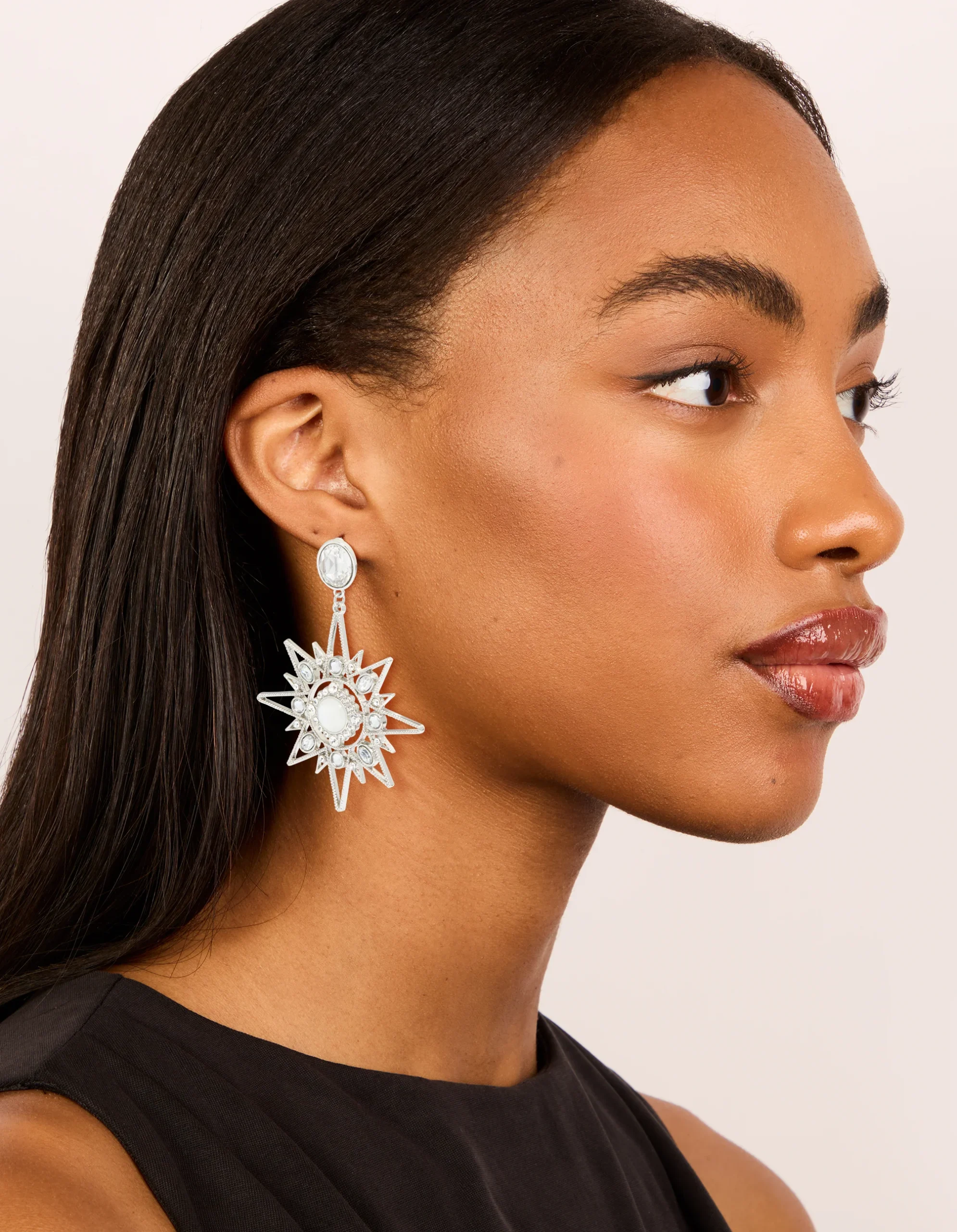 1225-silver-diamante-statement-star-moon-earrings-3.webp Silver Diamante Statement Star & Moon Earrings