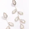 1227-silver-diamante-leaf-drop-earrings-3.webp Silver Diamante Leaf Drop Earrings