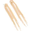 1228-gold-diamante-round-tassel-drop-earrings-2.webp Gold Diamante Round Tassel Drop Earrings