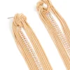 1228-gold-diamante-round-tassel-drop-earrings-4.webp Gold Diamante Round Tassel Drop Earrings