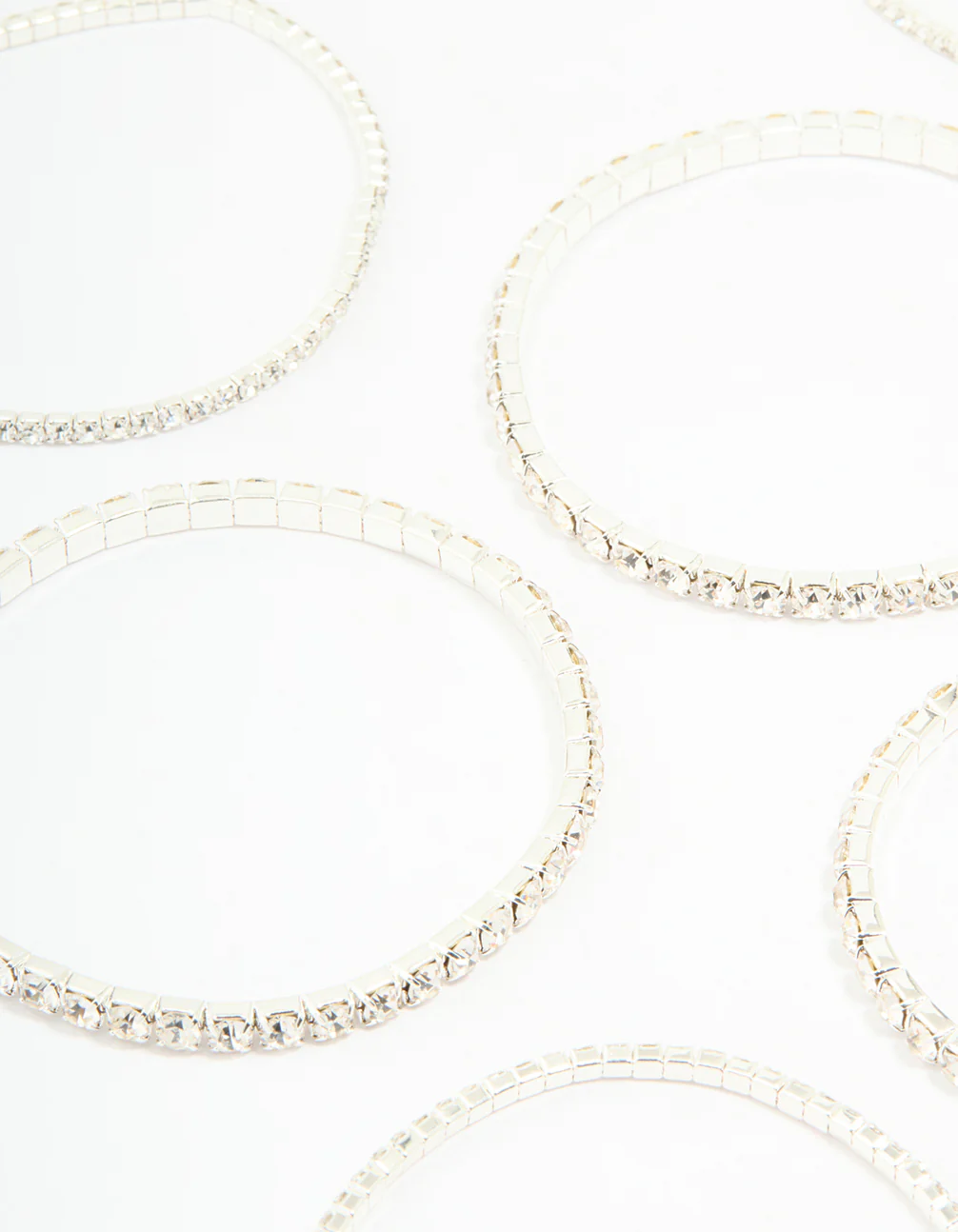1233-silver-diamante-stretch-bracelets-8-pack-2.webp Silver Diamante Stretch Bracelets 8-Pack