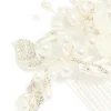 1240-silver-pearl-flower-vine-hair-comb-3.webp Silver Pearl Flower & Vine Hair Comb
