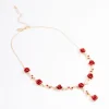 1241-gold-red-diamante-rose-y-necklace-2.webp Gold Red Diamante Rose Y-Necklace