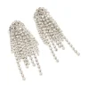 1242-silver-diamante-dazzle-tassel-drop-earrings-2.webp Silver Diamante Dazzle Tassel Drop Earrings