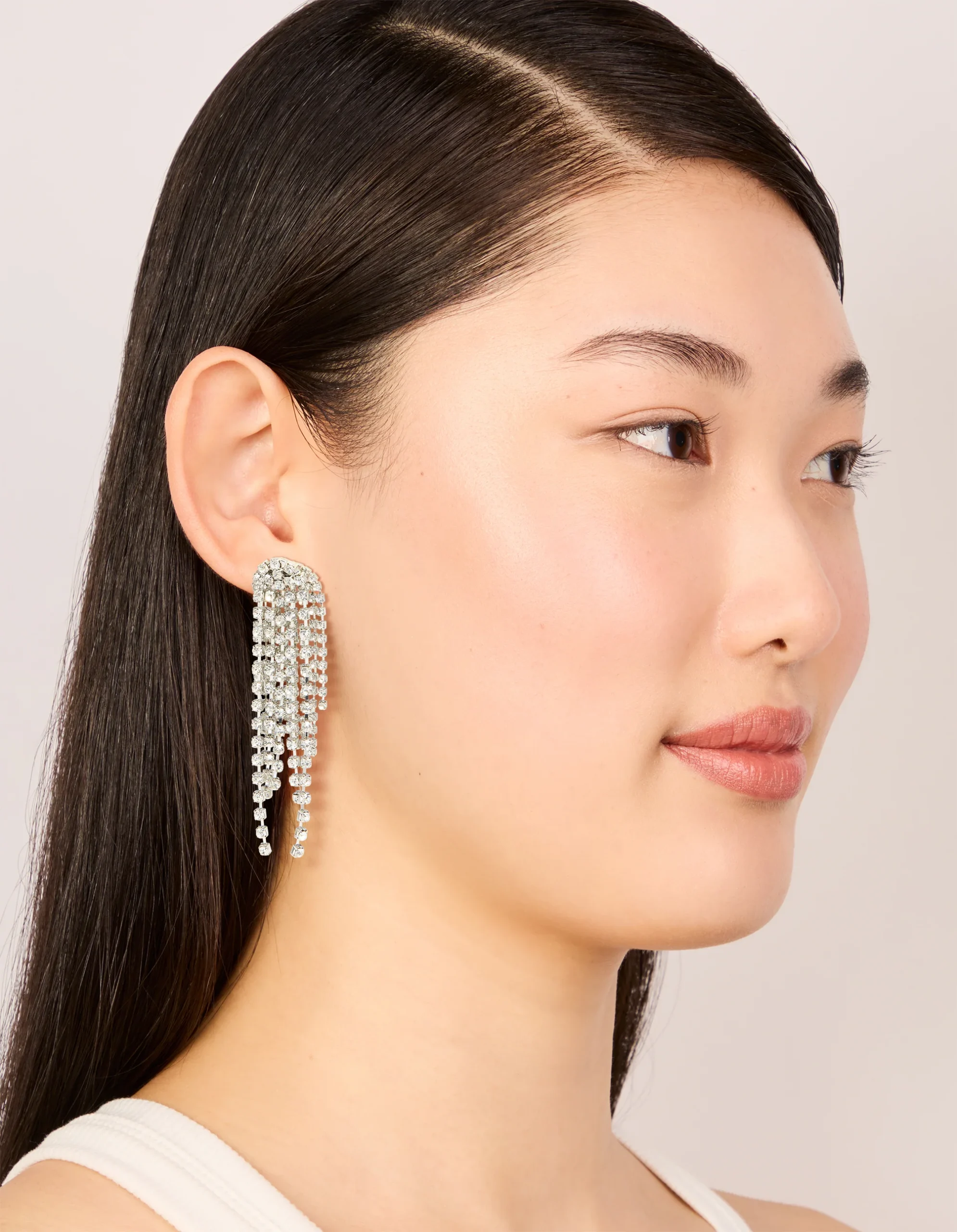 1242-silver-diamante-dazzle-tassel-drop-earrings-3.webp Silver Diamante Dazzle Tassel Drop Earrings