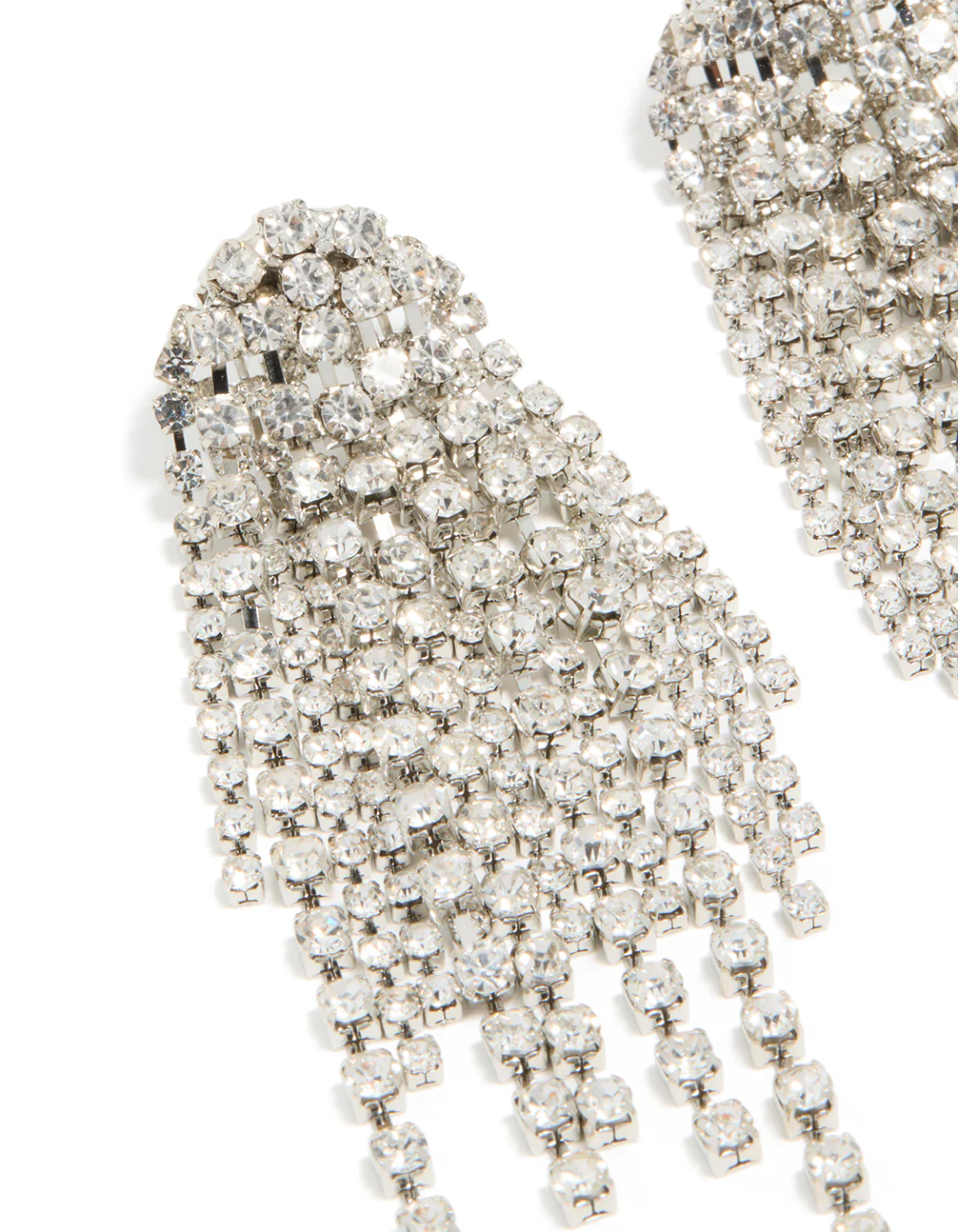 1242-silver-diamante-dazzle-tassel-drop-earrings-4.webp Silver Diamante Dazzle Tassel Drop Earrings