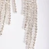 Silver Twisted Strand Drop Earrings