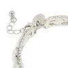 1248-silver-diamante-shiny-ovals-bracelet-4.webp Silver Diamante Shiny Ovals Bracelet