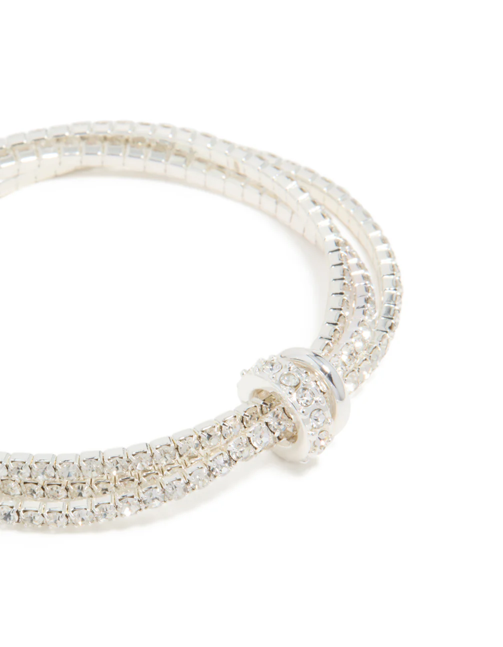 1251-silver-diamante-simple-loop-stretch-bracelet-4.webp Silver Diamante Simple Loop Stretch Bracelet