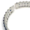 1253-silver-mini-blue-diamantes-wrist-cuff-5.webp Silver Mini Blue Diamantes Wrist Cuff