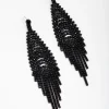 1255-matte-cup-chain-waterfall-earrings-1.webp Matte Cup Chain Waterfall Earrings