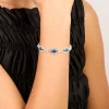 1258-silver-blue-diamante-shiny-pears-bracelet-1.webp Silver Blue Diamante Shiny Pears Bracelet
