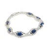 1258-silver-blue-diamante-shiny-pears-bracelet-2.webp Silver Blue Diamante Shiny Pears Bracelet