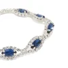 1258-silver-blue-diamante-shiny-pears-bracelet-4.webp Silver Blue Diamante Shiny Pears Bracelet