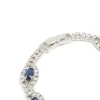 1258-silver-blue-diamante-shiny-pears-bracelet-5.webp Silver Blue Diamante Shiny Pears Bracelet