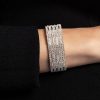 1260-silver-spiky-4-row-diamante-wrist-cuff-1.jpg Silver Spiky 4 Row Diamante Wrist Cuff
