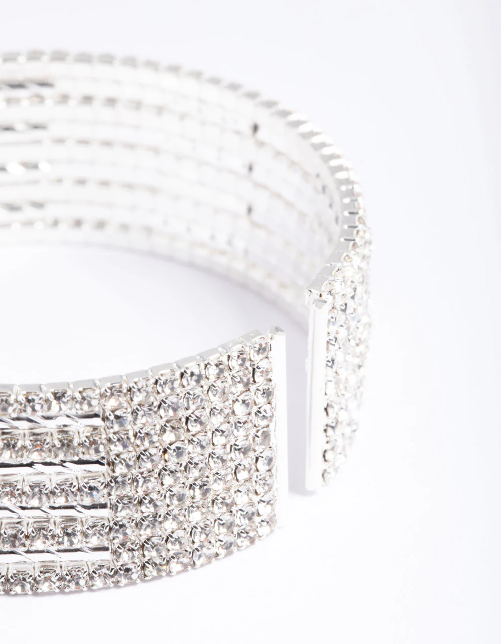 1260-silver-spiky-4-row-diamante-wrist-cuff-5.webp Silver Spiky 4 Row Diamante Wrist Cuff