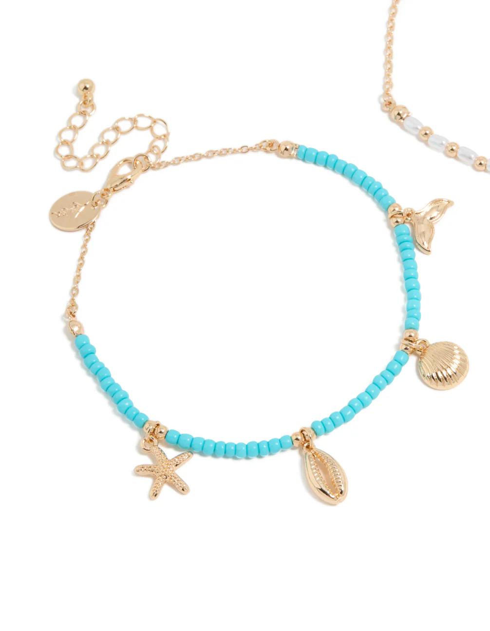 127-white-blue-beaded-sea-life-charm-anklets-2-pack-2.webp White & Blue Beaded Sea Life Charm Anklets 2-Pack