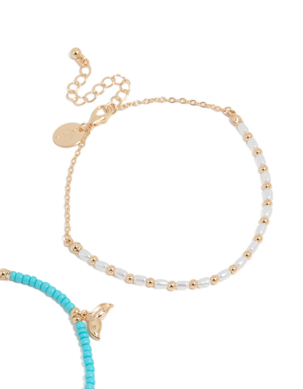 127-white-blue-beaded-sea-life-charm-anklets-2-pack-3.webp White & Blue Beaded Sea Life Charm Anklets 2-Pack