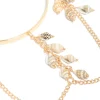 1274-gold-chain-shells-arm-cuff-2.webp Gold Chain & Shells Arm Cuff