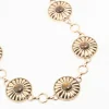 Antique Gold Bohemian Disc Belt