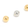 Metal Belly Bar Balls 4-Pack