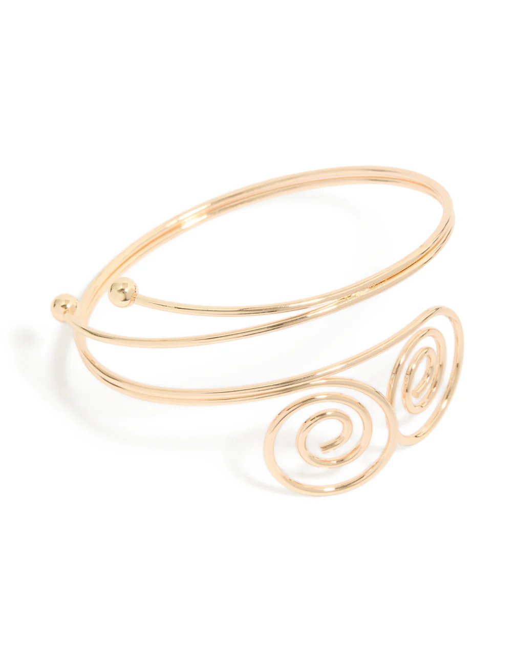 1286-gold-double-swirl-arm-cuff-1.webp Gold Double Swirl Arm Cuff