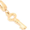 Waterproof Gold Plated Stainless Steel Key Charm