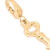 Waterproof Gold Plated Stainless Steel Key Charm