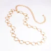 Gold Double Circle Link Belt