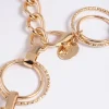 Gold Double Circle Link Belt