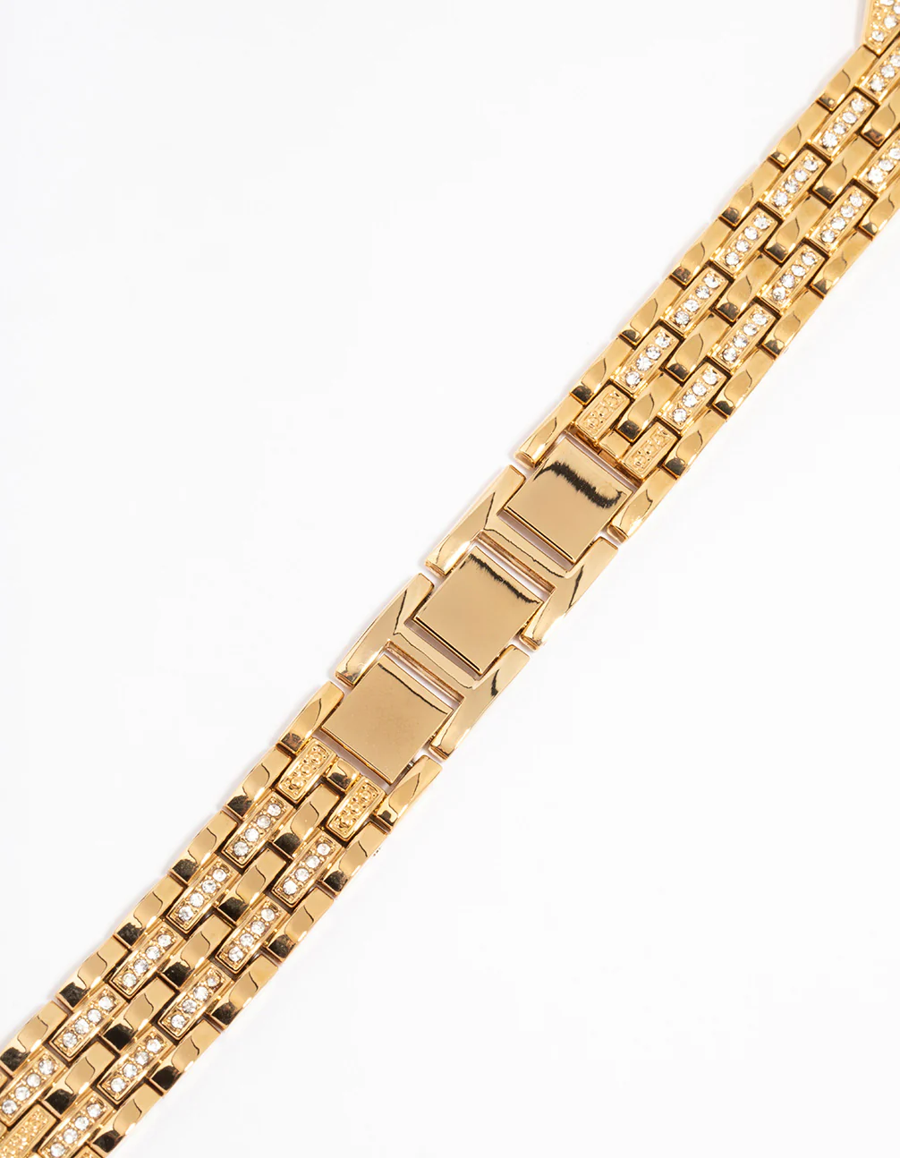 1293-gold-diamante-chain-watch-band-38-40-41-mm-2.webp Gold Diamante Chain Watch Band 38/40/41 mm