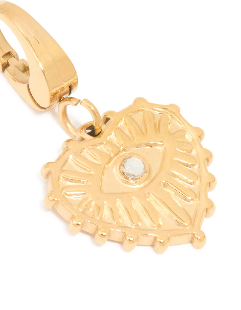 1294-waterproof-gold-plated-stainless-steel-heart-evil-eye-charm-2.webp Waterproof Gold Plated Stainless Steel Heart & Evil Eye Charm