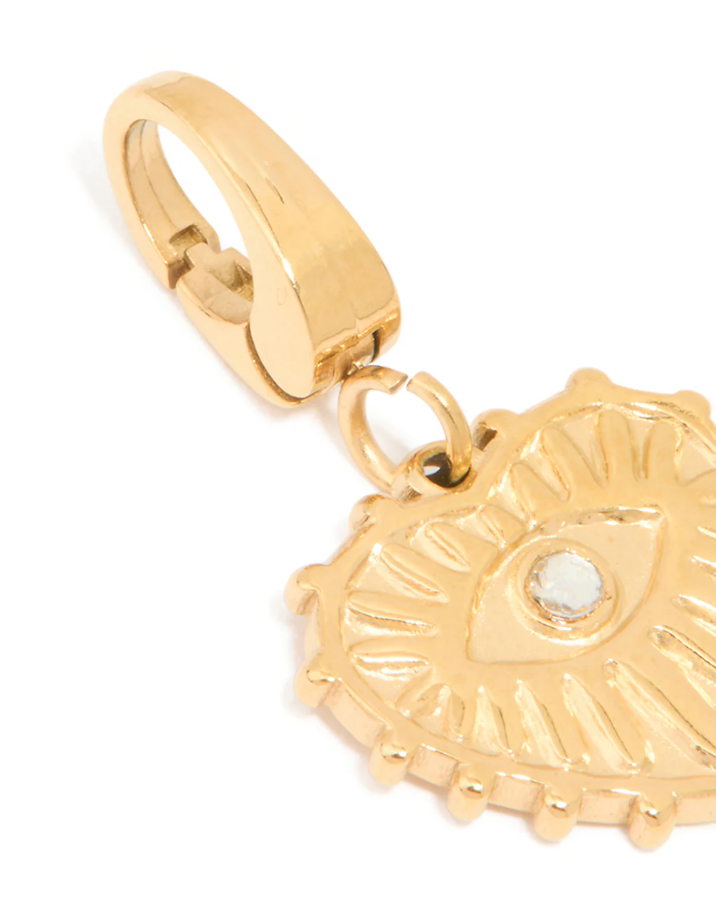 1294-waterproof-gold-plated-stainless-steel-heart-evil-eye-charm-3.webp Waterproof Gold Plated Stainless Steel Heart & Evil Eye Charm