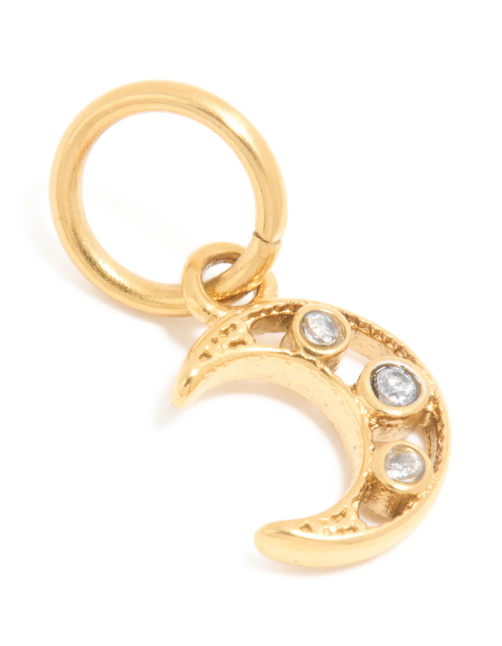 1299-waterproof-gold-plated-stainless-steel-cubic-zirconia-moon-charm-1.webp Waterproof Gold Plated Stainless Steel Cubic Zirconia Moon Charm