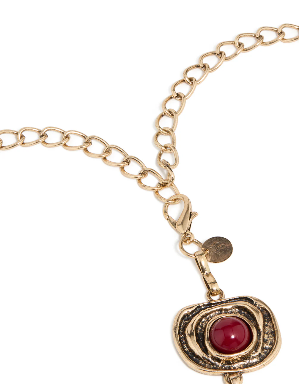 130-antique-gold-organic-circle-dark-red-stones-belt-3.webp Antique Gold Organic Circle Dark Red Stones Belt