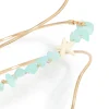 1305-gold-turquoise-semi-precious-stones-arm-cuff-2.webp Gold Turquoise Semi Precious Stones Arm Cuff