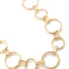 Large Gold Mixed Circle Link Belt