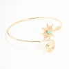 1316-gold-turquoise-stone-celestial-swirl-arm-cuff-1.webp Gold Turquoise Stone Celestial Swirl Arm Cuff