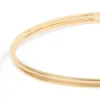 Gold Wire Cut Flower & Butterfly Arm Cuff